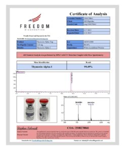 Thymosin Alpha-1 5mg